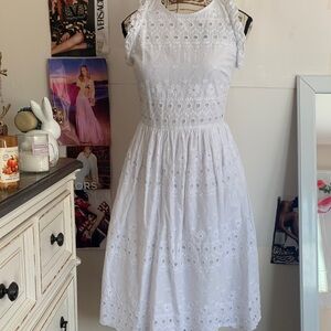 Kate Spade White Midi Dress